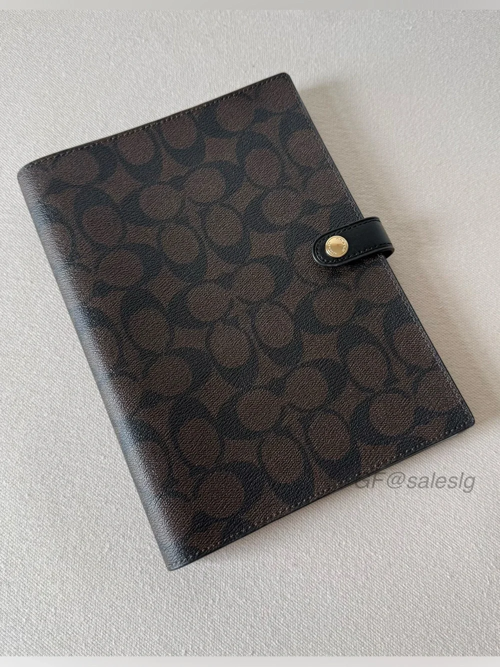 Coach authentic notebook